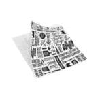Grillitasku 160×170 mm – paperinen tarjoilutasku hampurilaisille ja street food -annoksille