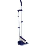 Max Ergo Click säädettävä rikkaharja, ergonominen kahva, 58–91 cm korkeussäätö, 360° ripustuskoukut, sopii portaiden siivoukseen