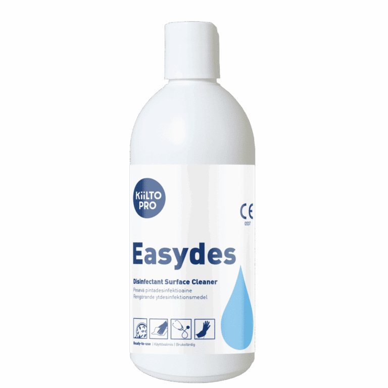 Kiilto Pro Easydes 500 ml – pesevä pintadesinfektioaine lääkinnällisille laitteille ja kriittisille pinnoille