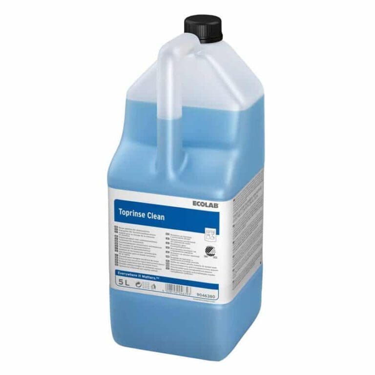 Ecolab Toprinse Clean – ympäristömerkitty huuhtelukirkaste ammattikäyttöön