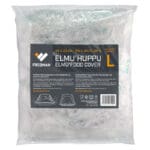 Fredman Elmu Huppu L 53x33 cm – elintarvikekelpoinen suojahuppu ruoan säilytykseen.